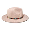 Sarah Vertical Stripes Beaded Stretch Hat Band Multicolor Wholesale