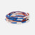Sage Mixed Stripe Beaded 10 Strand Stretch Bracelet Set Sedona Wholesale