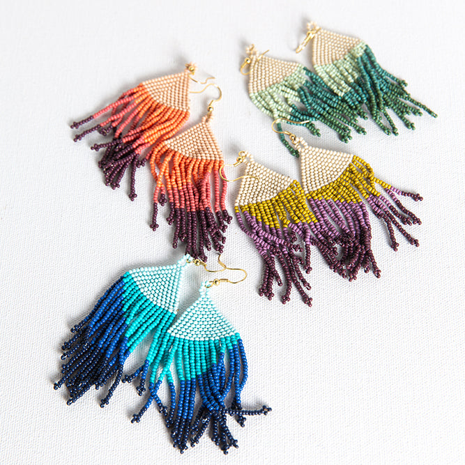 SEED BEAD EARRINGS