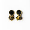 Kimberly Enamel Earring Black