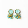 Kimberly Enamel Earring Turquoise