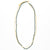 Milly Double Strand Crystal Necklace Brass + Green Wholesale