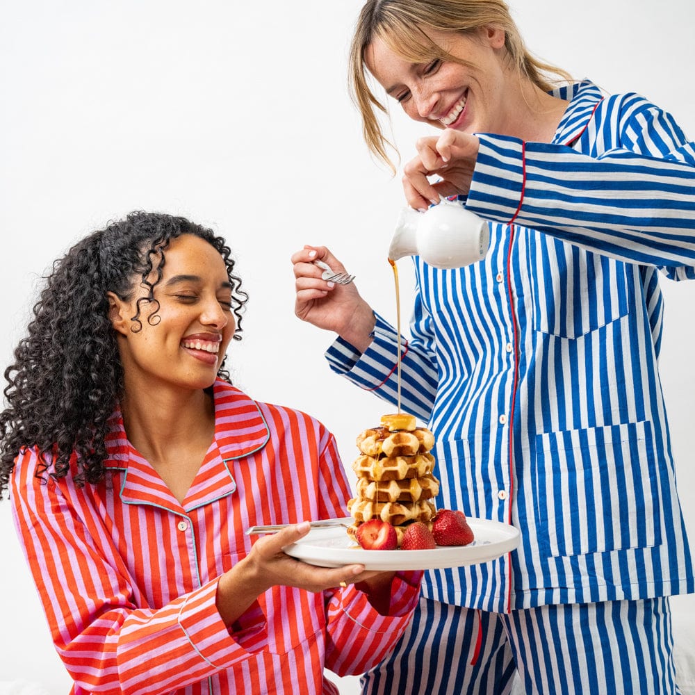 Bonnie Pajama Set Lavender &amp; Poppy