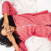 Bonnie pajama set lavender &amp; poppy - SIZE RUN