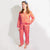 Bonnie Pajama Set Lavender & Poppy