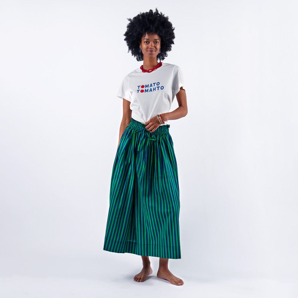 Kiki Tee Tomato Tomahto In Natural Large Wholesale