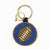 Game Day Football Beaded Bag Charm Blue, Gold, + Green Wholesale