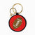 Game Day Football Beaded Bag Charm Red + Black Wholesale