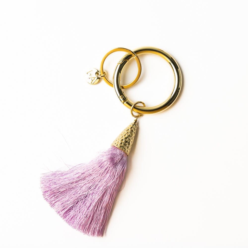 Eloise Tassels For Key Rings Lilac