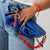 Diana Tassel Beaded Bag Charm Navy + Emerald Green Wholesale