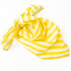 Naomi Bandana Stripe Yellow White