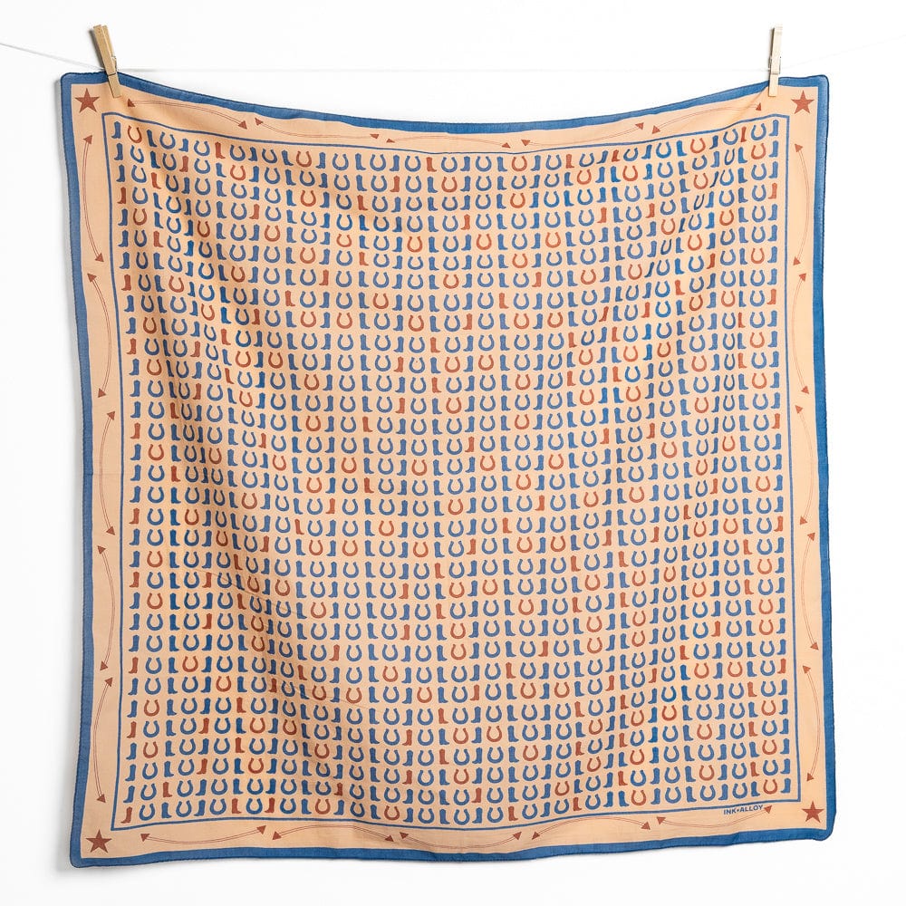 Olivia Square Scarf Boot Print Wholesale