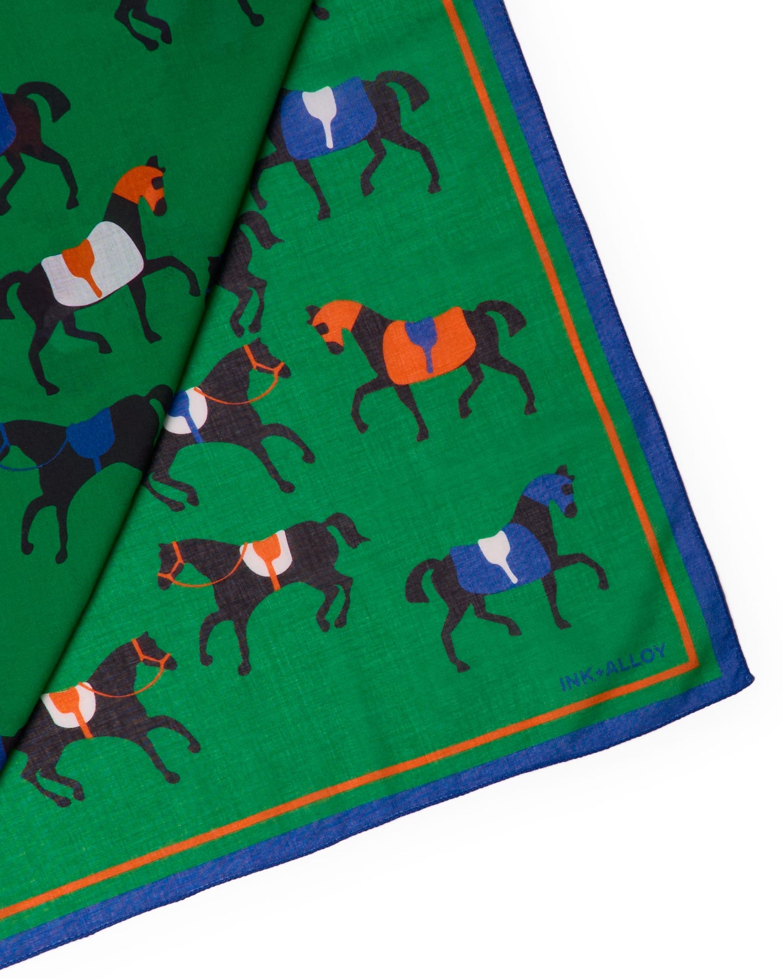 Olivia Square Scarf Horse Print 36x36