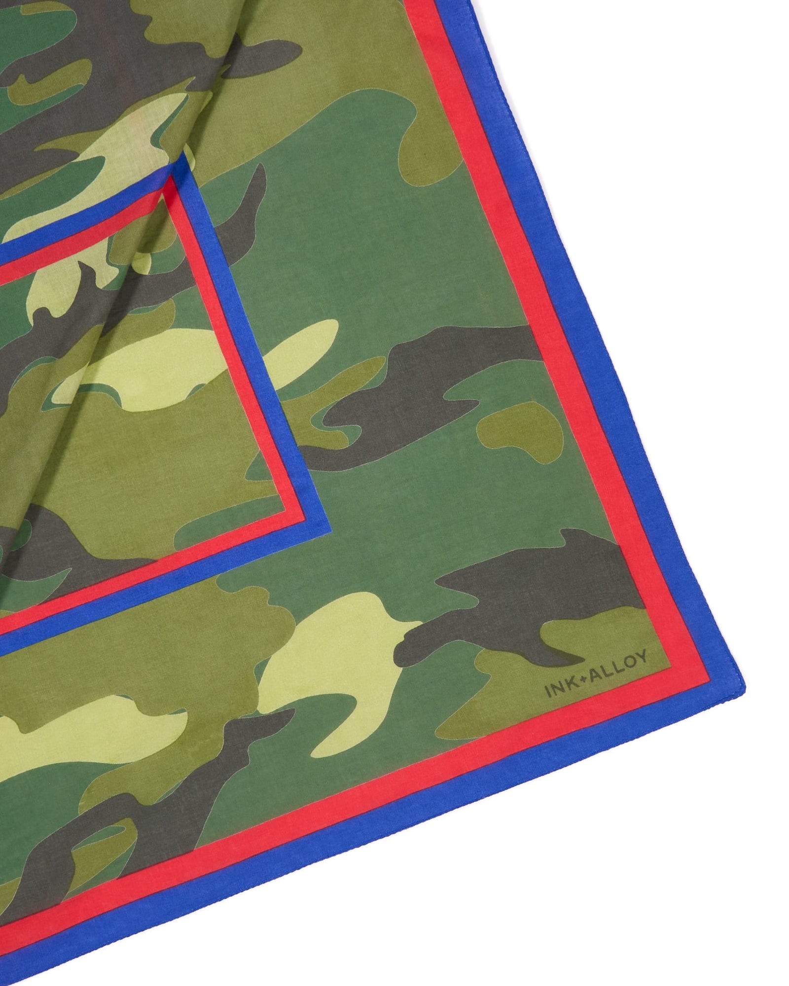 Olivia Square Scarf Camo Print 36x36