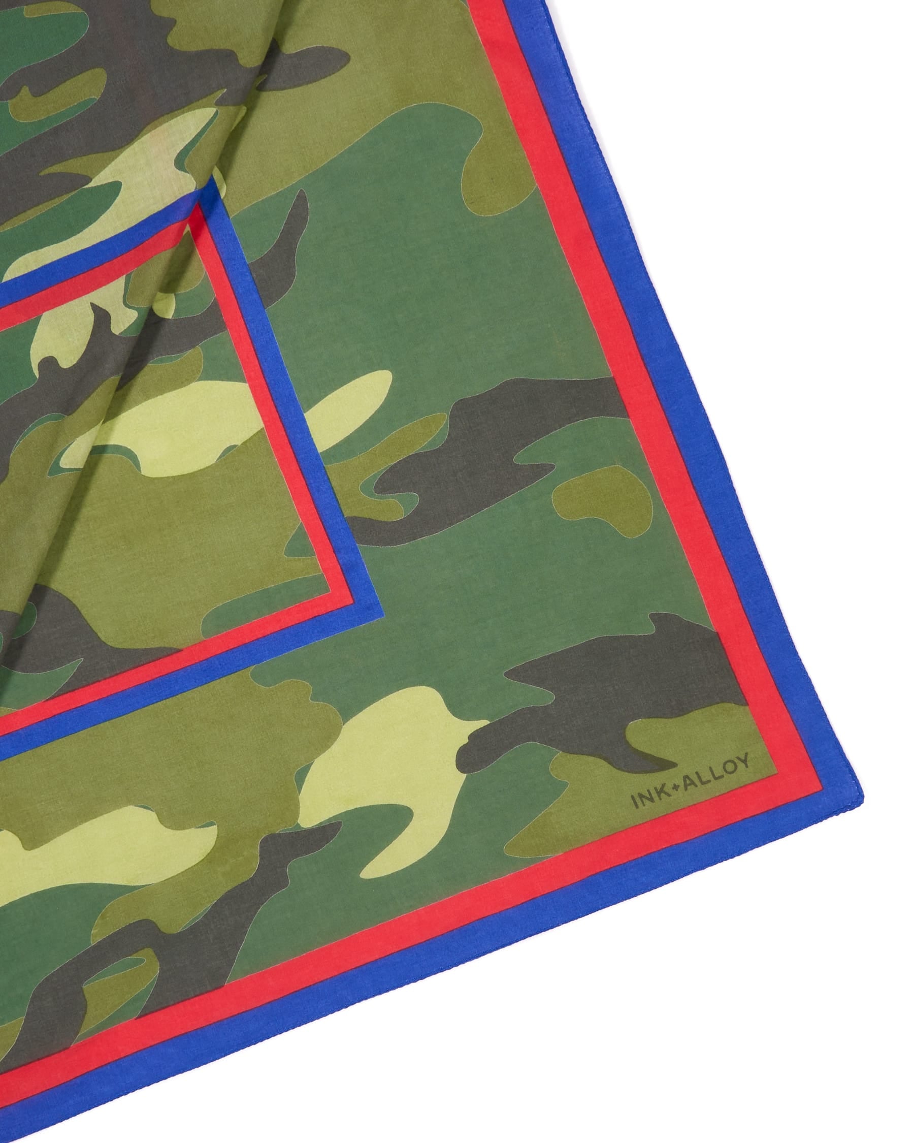 Olivia Square Scarf Camo Print 36x36