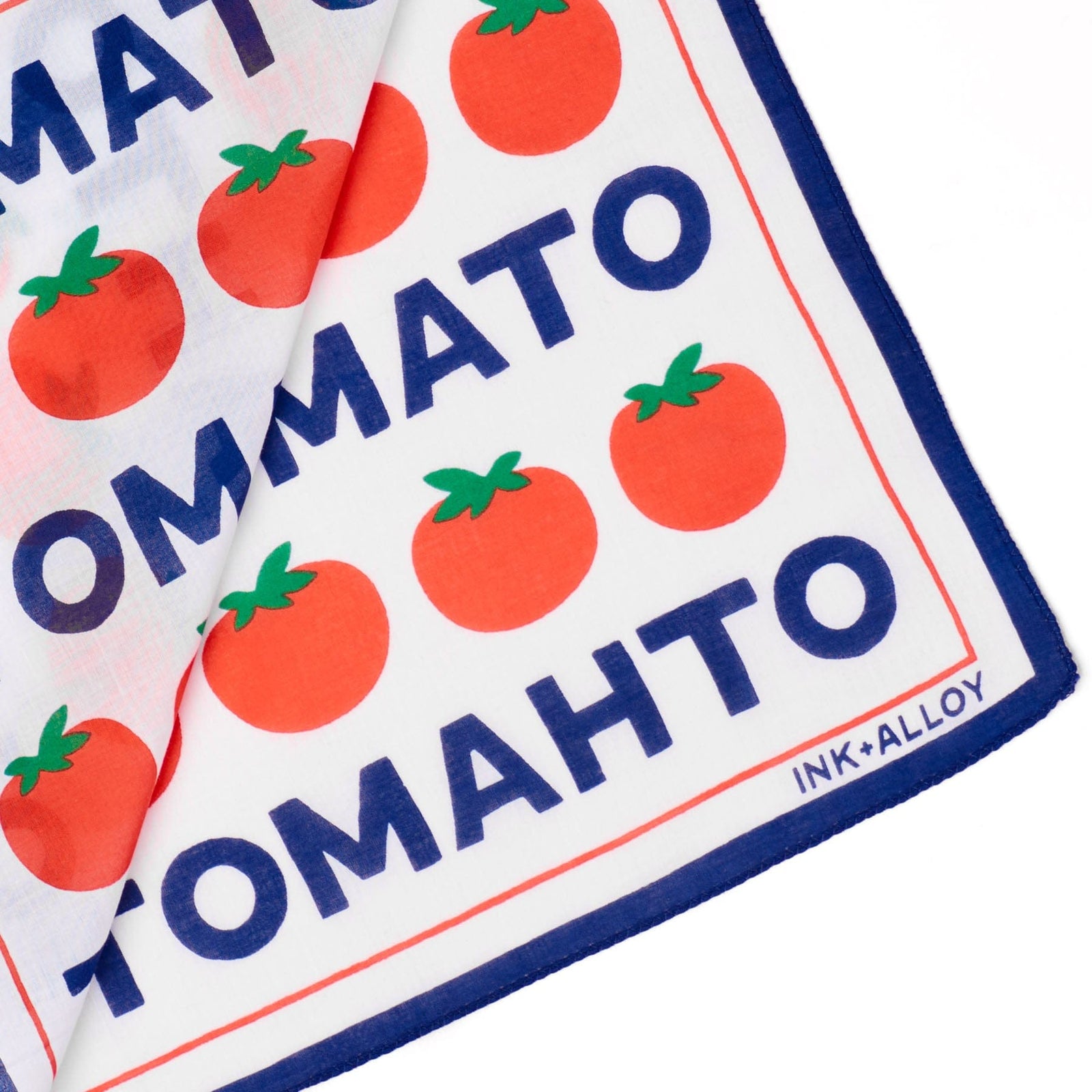 Carson Tomato Tomahto Print Scarf 21x21 Wholesale
