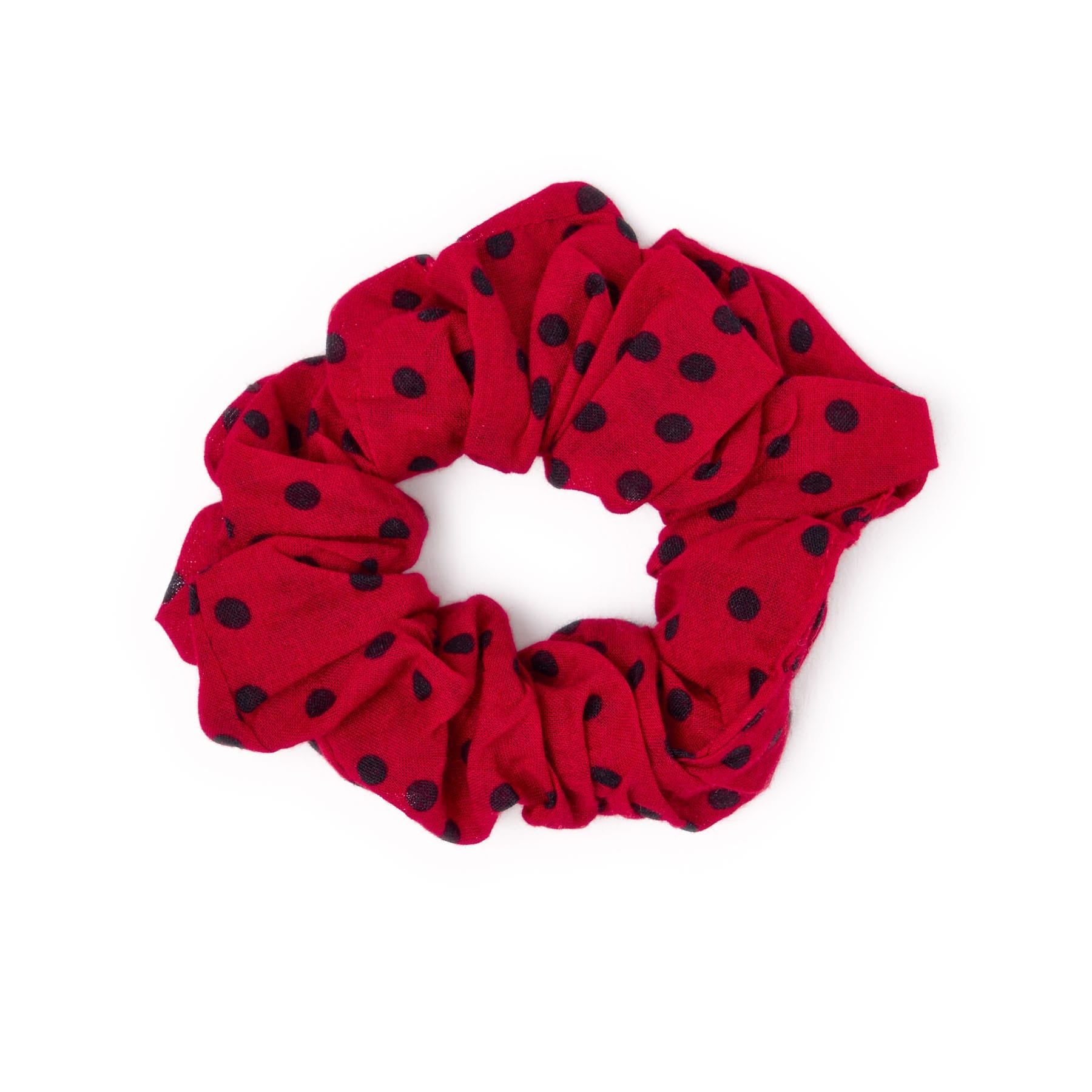 Game Day Diagonal Stripe Scarf + Scrunchie Red + Black 21x21 Wholesale