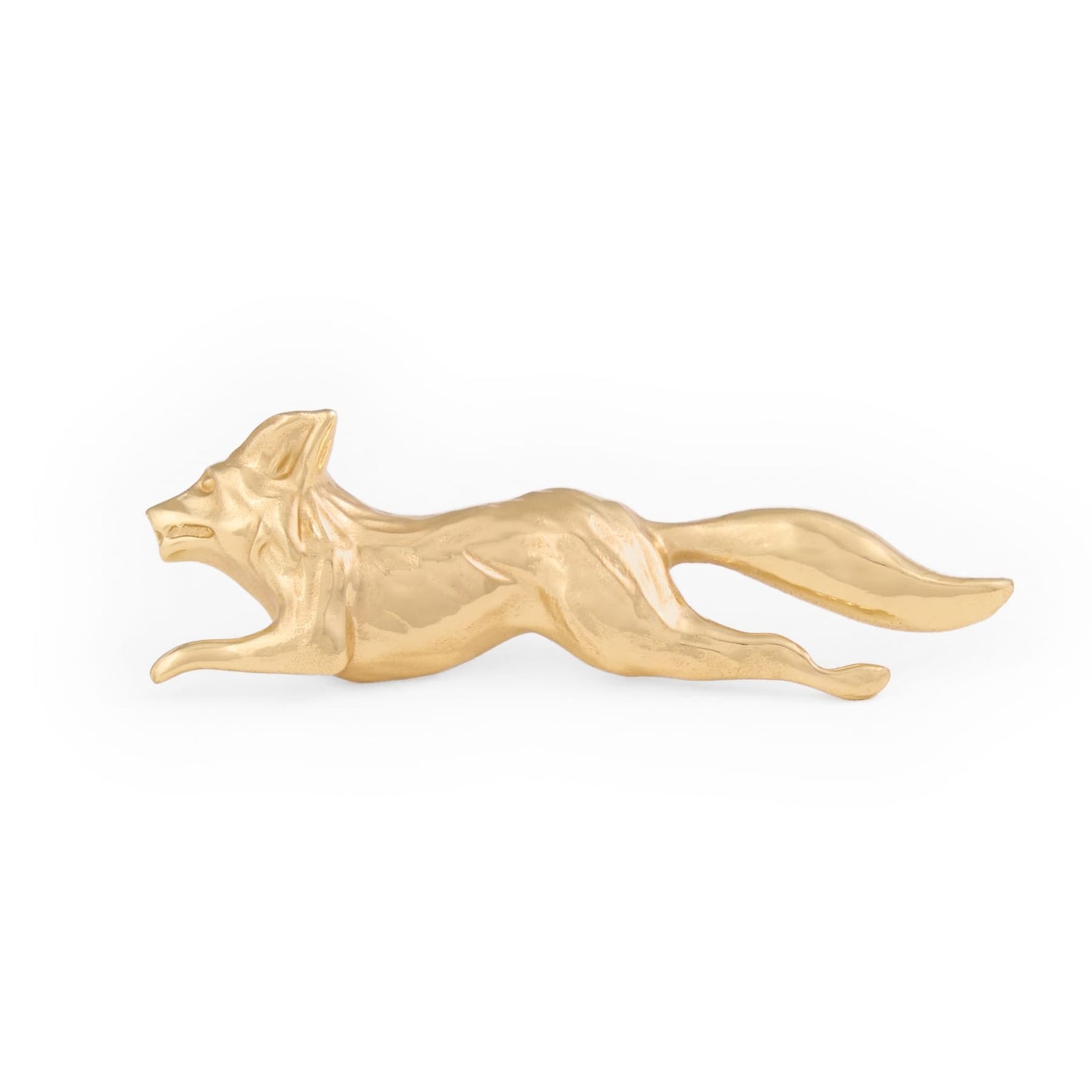 Felicity Fox Brooch Brass