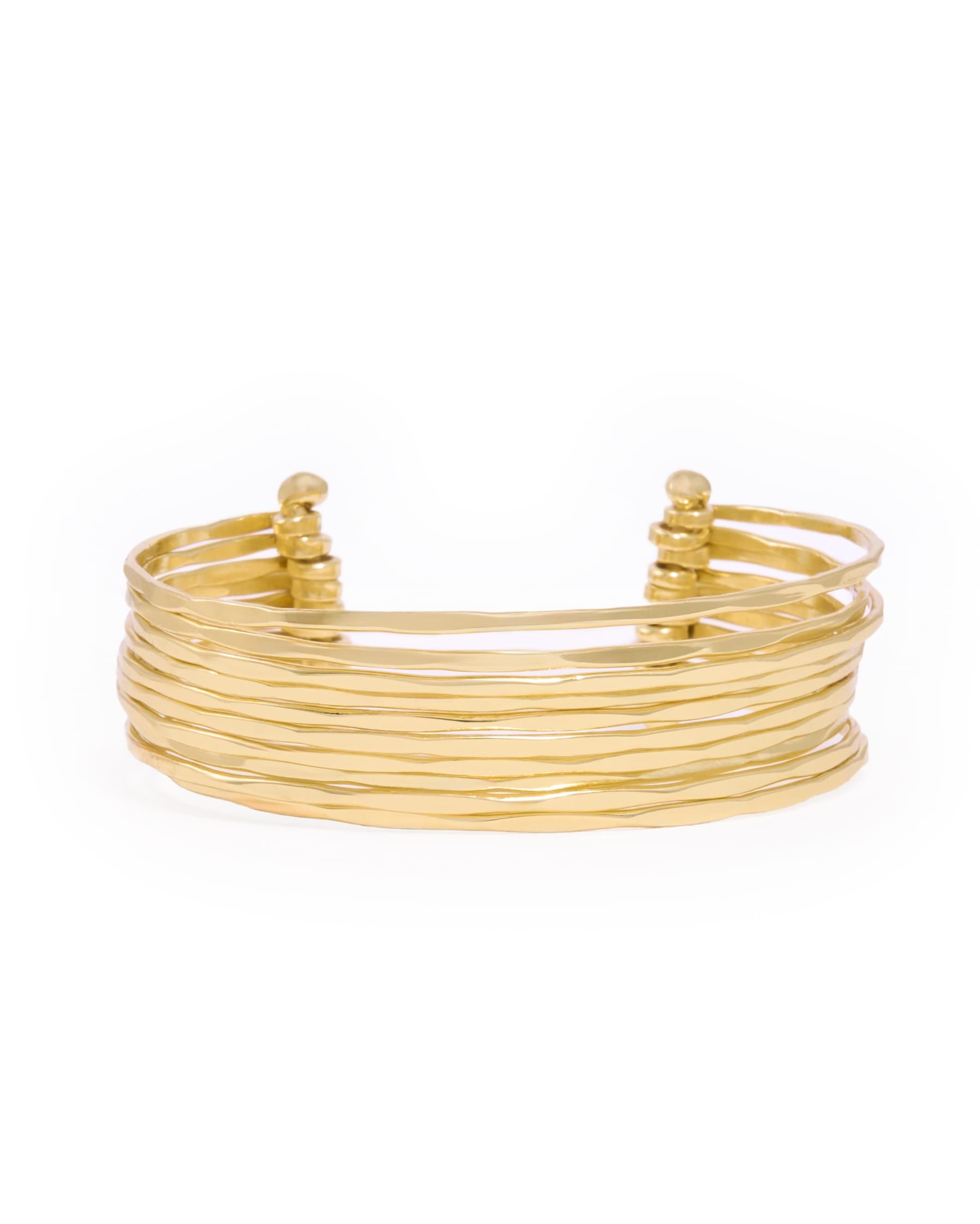 Louisa Multi Strand Cuff Brass