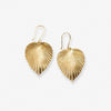 Fernanda Palmetto Dangle Earrings Brass Wholesale