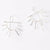 Gretchen Half Sun Threader Earrings Silver Wholesale