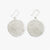 Gretchen Large Circle With Holes Earrings Silver Wholesale