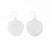 Gretchen Large Circle With Holes Earrings Silver Wholesale