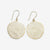 Gretchen Large Circle with Holes Earrings Brass Wholesale