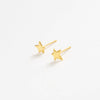 Alice Star Post Earrings Brass Wholesale