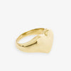 Poppy Brass Heart Statement Ring 18k Gold Size 8 Wholesale