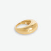 Faye Dome Ring Brass Size 7 Wholesale