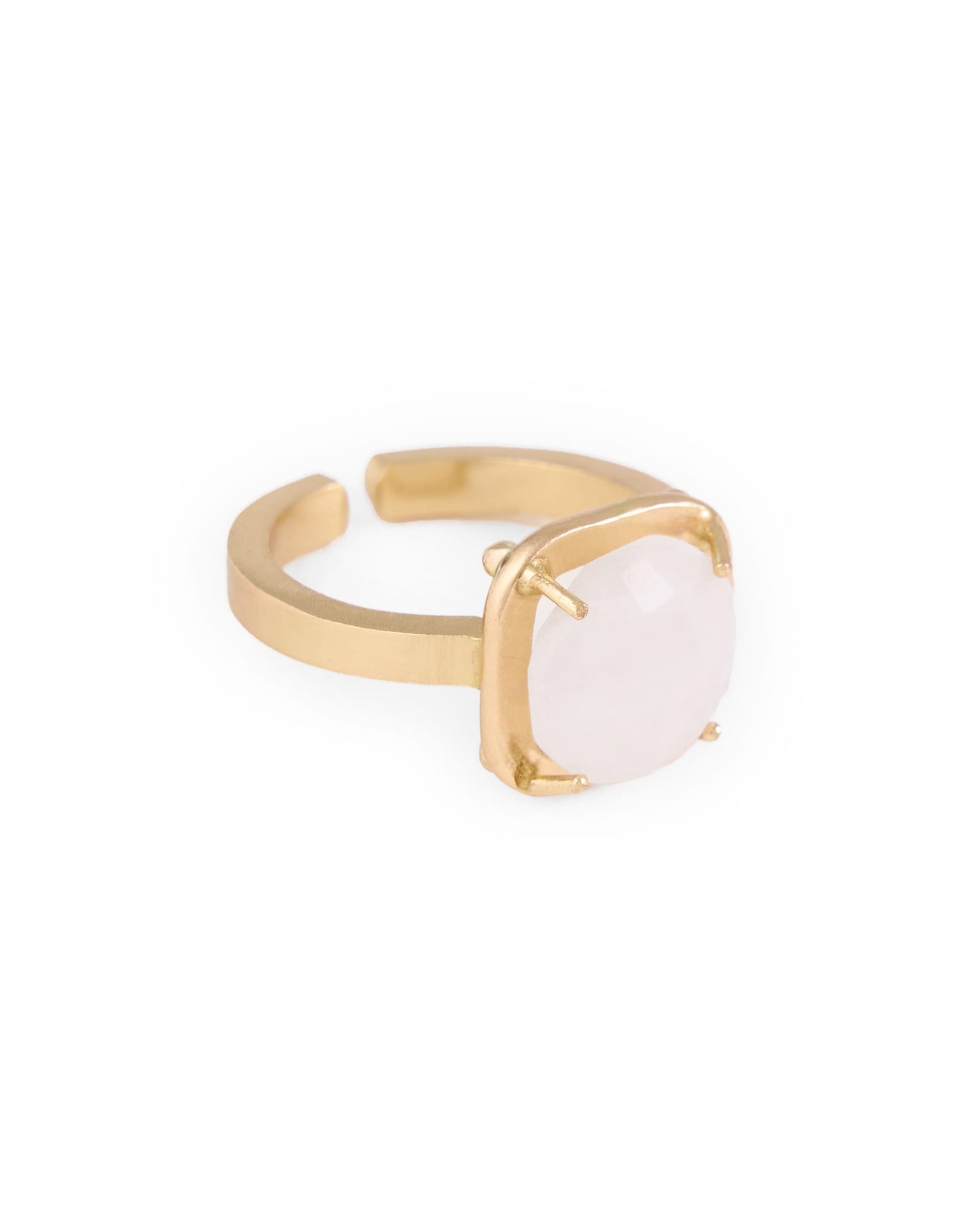 Celeste Single Stone Adjustable Ring Moonstone