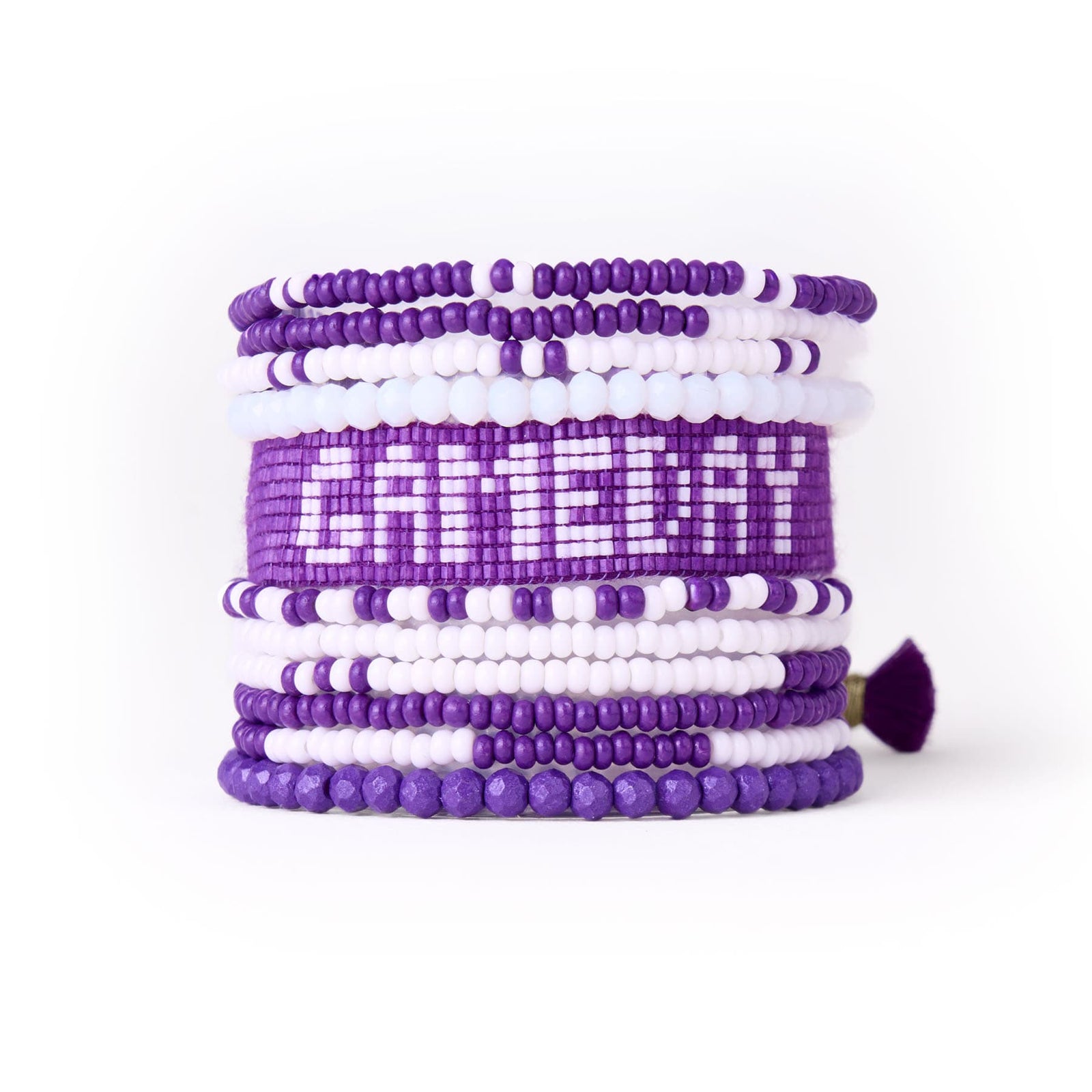 Game Day Sage 10 Strand + Gabby Stack Purple + White Wholesale