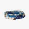 Grace Bracelet Stack of 3 - Blues