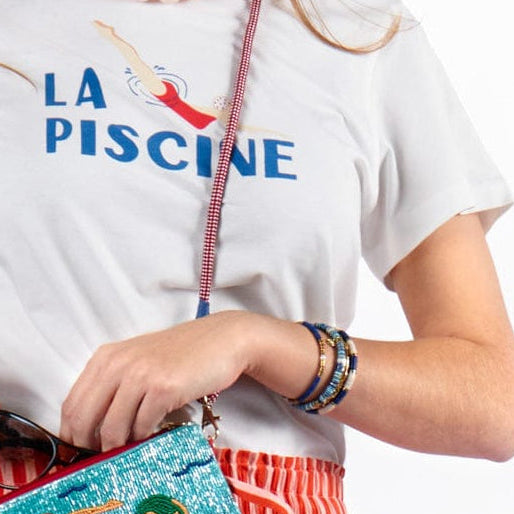 Grace Bracelet Stack of 5 - Lapis Wholesale