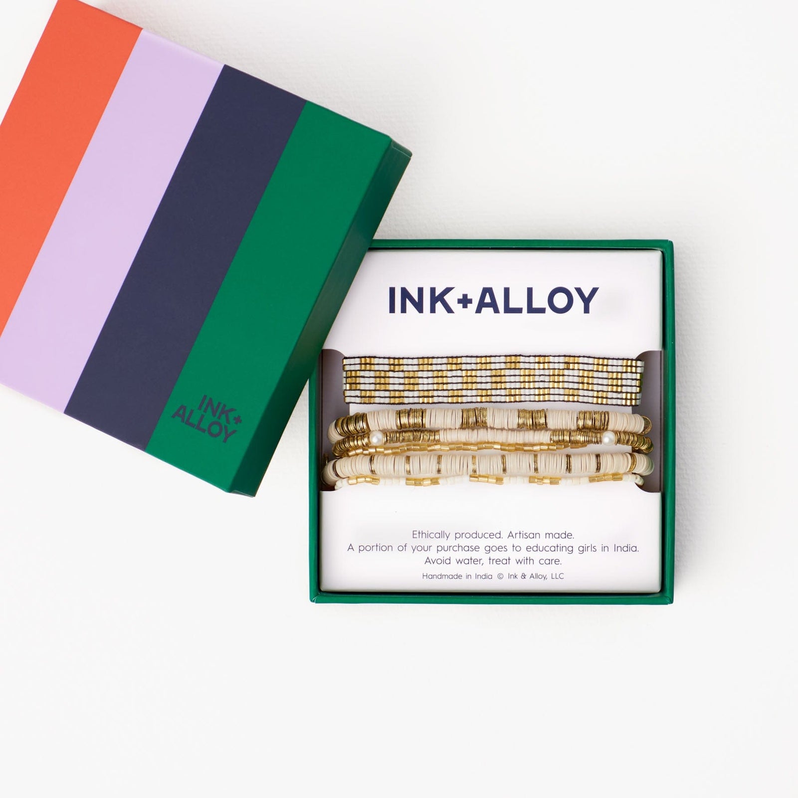 Mixed Bracelet Stack of 6 Gold Digger Wholesale