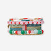 Mixed Bracelet Stack of 6 Fields of Poppy Wholesale