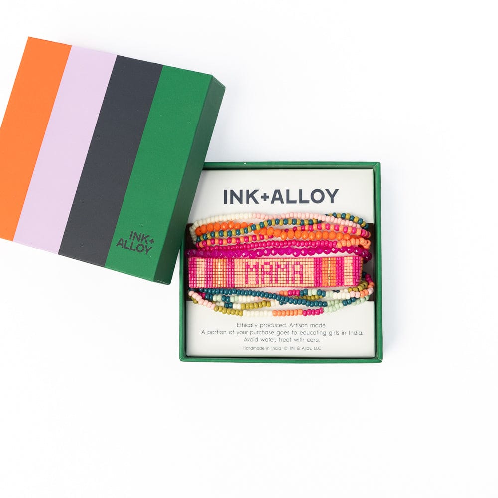 Sage 10 Strand Stretch Rainbow & Gabby Mama Wholesale