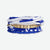 Bracelet Stack Game Day Royal Blue + White Wholesale