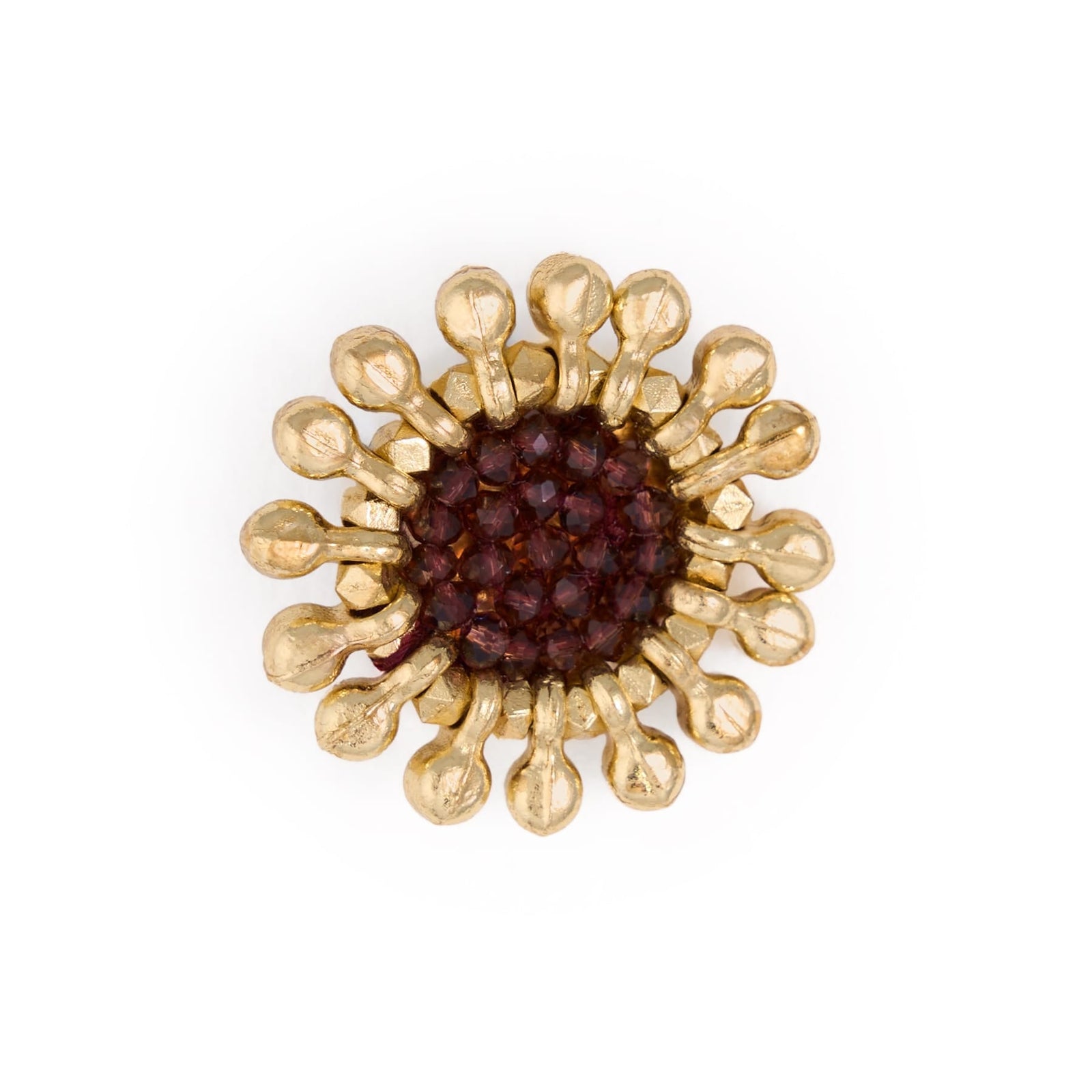 Johannah Crystal Brooch Port