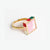 Marlowe Square Stone With Colorblock Enamel Border Ring Blush Wholesale