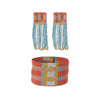 Ava Luxe Earrings + Brooklyn Luxe Stretch Bracelet Set Amalfi