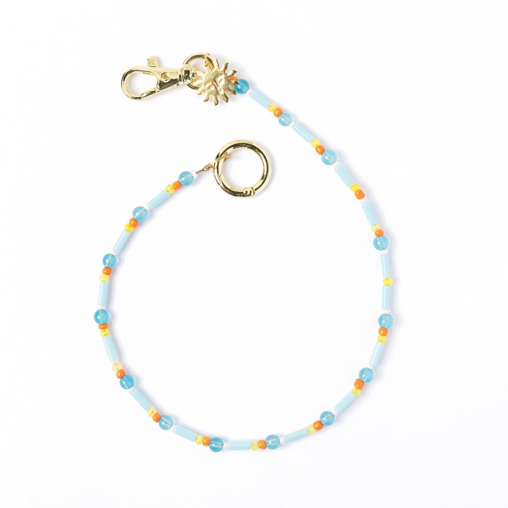 Kate Beaded Bag Charm with Brass Sun Wholesale