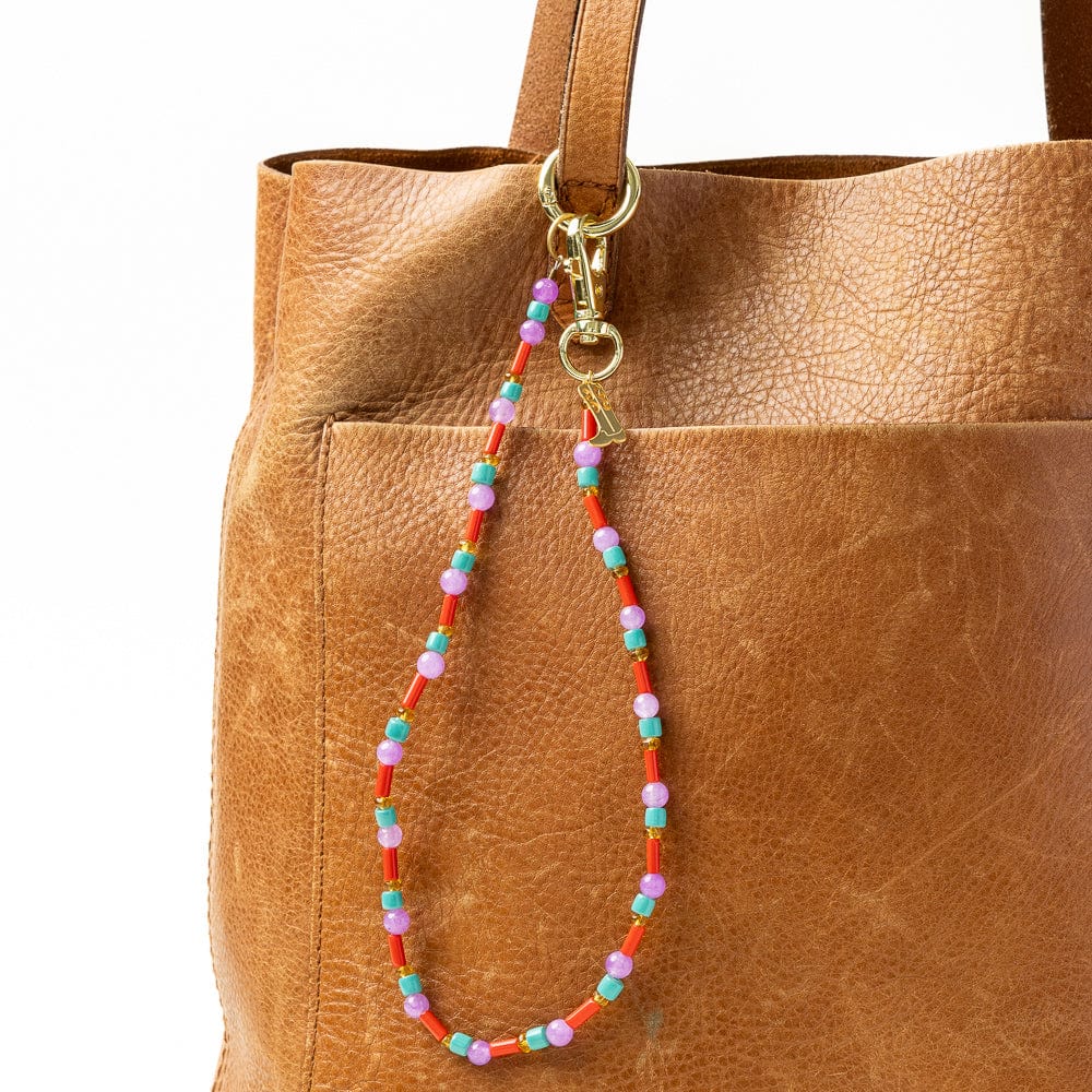 Kate Beaded Bag Charm with Brass Boot Wholesale