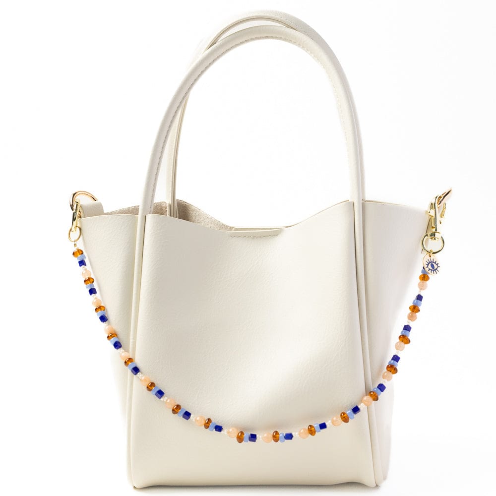 Kate Beaded Bag Charm with Brass Evil Eye Wholesale