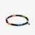 Grace Rainbow Stripes On Black Sequin Stretch Bracelet Wholesale