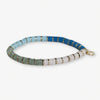 Grace Four Color Block Stretch Bracelet Blue Wholesale