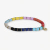 Grace Gold Stripe Stretch Bracelet Multicolor Wholesale