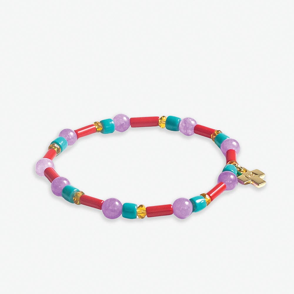 Sydney Mixed Beads And Stones Stretch Bracelet Amsterdam Wholesale