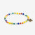 Sydney Mixed Beads And Stones Stretch Bracelet Rainbow Wholesale
